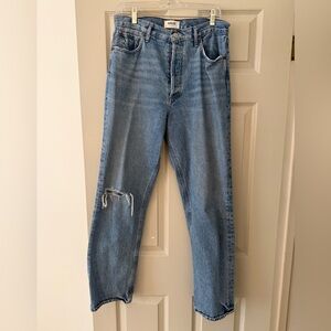 AGOLDE 90’s Pinch Waist Straight Leg Jeans - $50